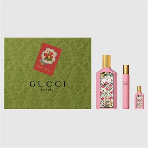 gucci flora gift box|flora gorgeous gardenia gift set.